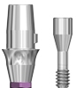 Picture of Digital Abutment for temporary abutment, Mini, 1.8mm collar, Narrow platform (includes abutment screw) option for BIO | Max & Forte Permanent and Temporary Digital Abutments product (BlueSkyBio.com)