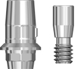 Picture of SKY-Base Abutment, 1mm collar, Narrow Platform option for SKY-Base Abutment product (BlueSkyBio.com)