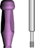 Picture of Closed Tray Impression Transfer, Scannable option for Scan Post NP Long, Gingival Height 4mm product (BlueSkyBio.com)