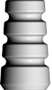 Picture of Combination Impression Transfer, Temporary Abutment and Castable Sleeve, Plastic - Requires screw SMUS or SMUL - Temporarily Unavailable option for Components product (BlueSkyBio.com)