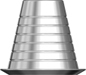 Picture of Multi Unit Titanium Coping Thimble - Requires screw SMUS option for Components product (BlueSkyBio.com)