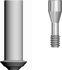 Picture of Plastic Abutment (Non-Engaging) NP platform (BlueSkyBio.com)