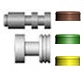 Picture of Super Insert Restorative Kit - Laboratory, including 2 of each of the 3 retention inserts, analog and impression coping option for Super Snap Overdenture Restorative Kits - Laboratory <br>Requires No Metal Housing product (BlueSkyBio.com)