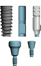 Picture of 3.5mm Implant - 3.5/4.0 Platform (BlueSkyBio.com)